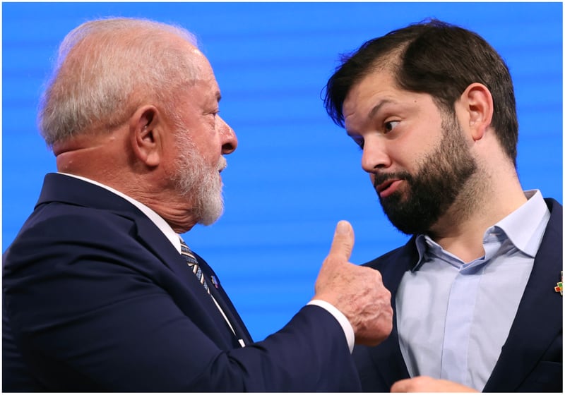 Boric versus Lula: el diseño del Presidente para posicionarse en la región que tensiona las relaciones con Brasil