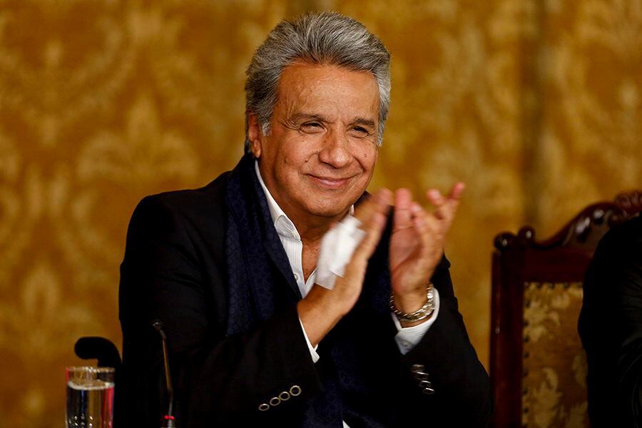 Lenín Moreno, presidente de Ecuador