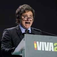 Discurso de Javier Milei en la cumbre de Vox estuvo marcado por críticas a Pedro Sánchez 