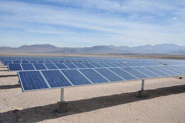 Inauguración  de la primera Planta Fotovoltaica, Calama Solar 3 de Codelco
