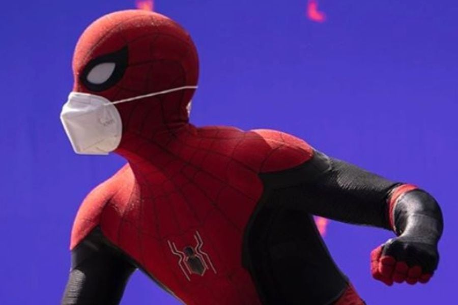 Tom Holland reveló la primera foto de las filmaciones de la nueva película  de Spider-Man - La Tercera