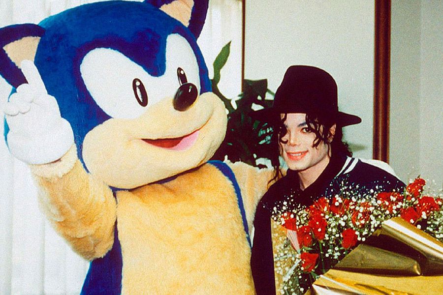 Michael Jackson y Sonic