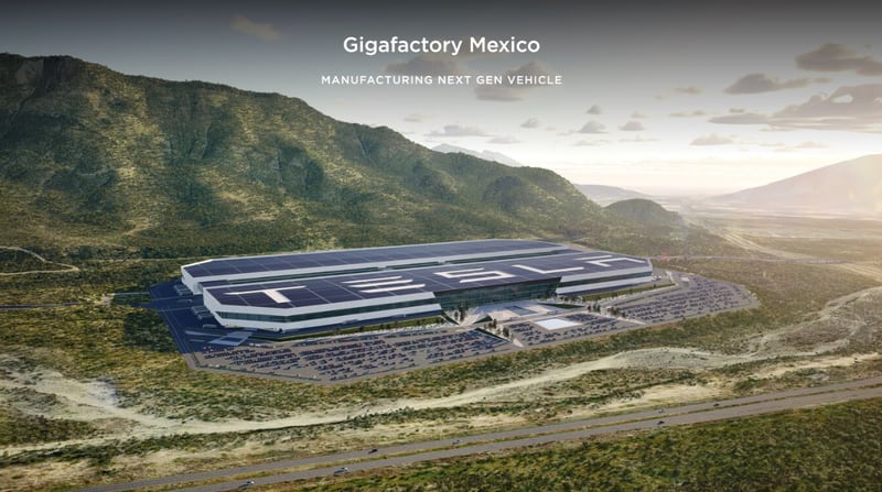 Tesla construirá su primera planta en Latinoamérica: así es como luciría