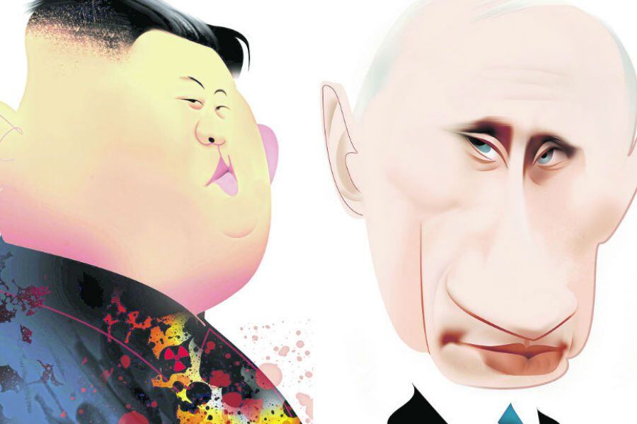 kim y putin