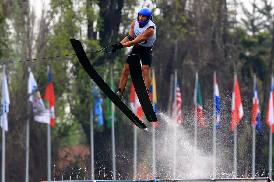 Emile Ritter salta al oro en los Juegos Panamericanos Santiago 2023.