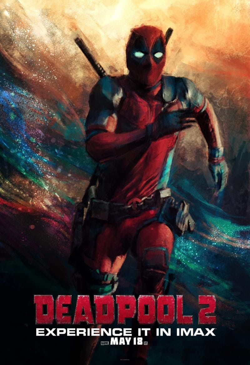 Deadpool lo da todo en los pósters para IMAX de su nueva película - La