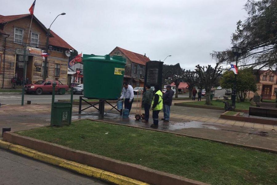 Puerto Octay sin agua