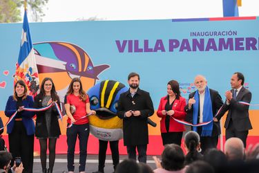 El Presidente Boric y la ministra Vallejo inauguraron la Villa Panamericana.