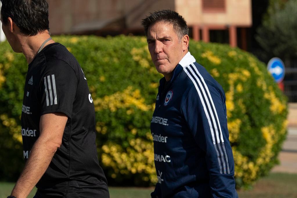 Eduardo Berizzo, entrenador de la Roja. Foto: Prensa Selección Chilena