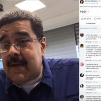 "Venezuela tiene hambre": la incómoda transmisión de Nicolás Maduro en Facebook
