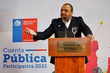 El ministro de Educación, Marco Antonio Ávila, presentó la Cuenta Pública Participativa de su cartera este lunes.