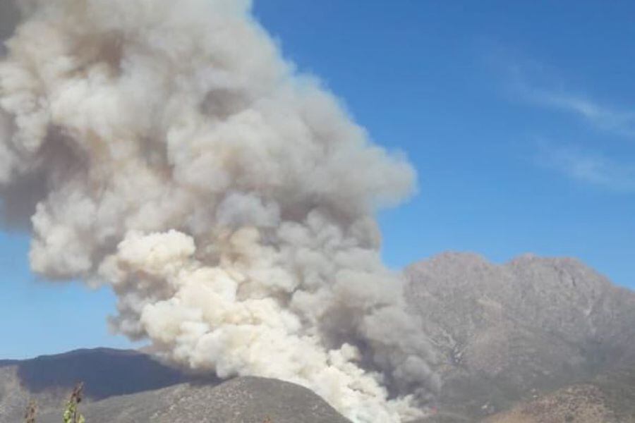 Incendio Pirque-San José de Maipo