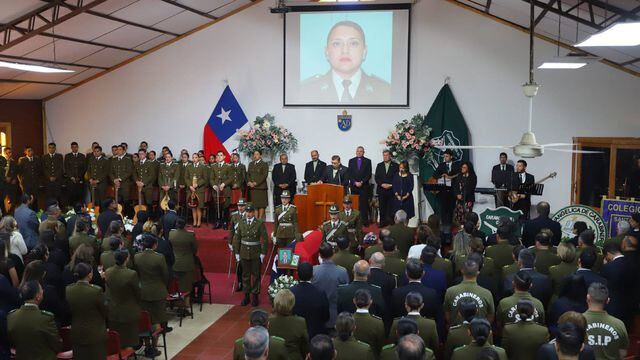 QUILPUE: Funerales de Sargento Segundo de Carabineros Rita Olivares