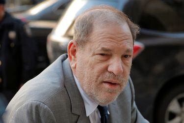 Film producer Harvey Weinstein arrives at New York Criminal Court for his sexual assault trial in the Manhattan borough of New York City, New York