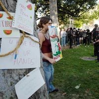 La Policía de Estados Unidos detiene a casi un centenar de manifestantes propalestinos en distintas universidades del país