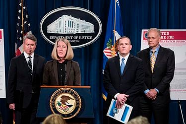 US Department of Justice Press Conference on Yahoo Hacking