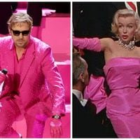 El guiño de Ryan Gosling a Marilyn Monroe en su presentación de I’m Just Ken en los Oscar 2024