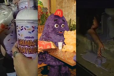 Grimace Shake: El mejor terror de 2023 es un viral por un batido de McDonald’s