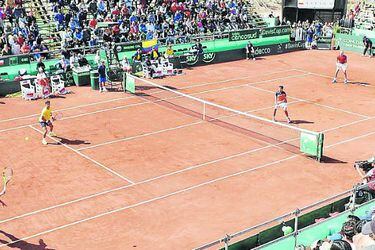 Tenis, Copa Davis, Chile, Colombia