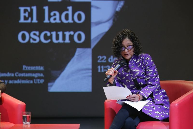 Pilar Quintana en la Cátedra Abierta en Homenaje a Roberto Bolaño, UDP.