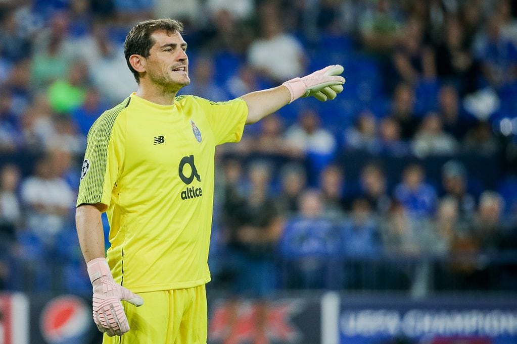 09/18/2018 Iker Casillas playing with Porto SPORTS Rolf Vennenbernd/dpa