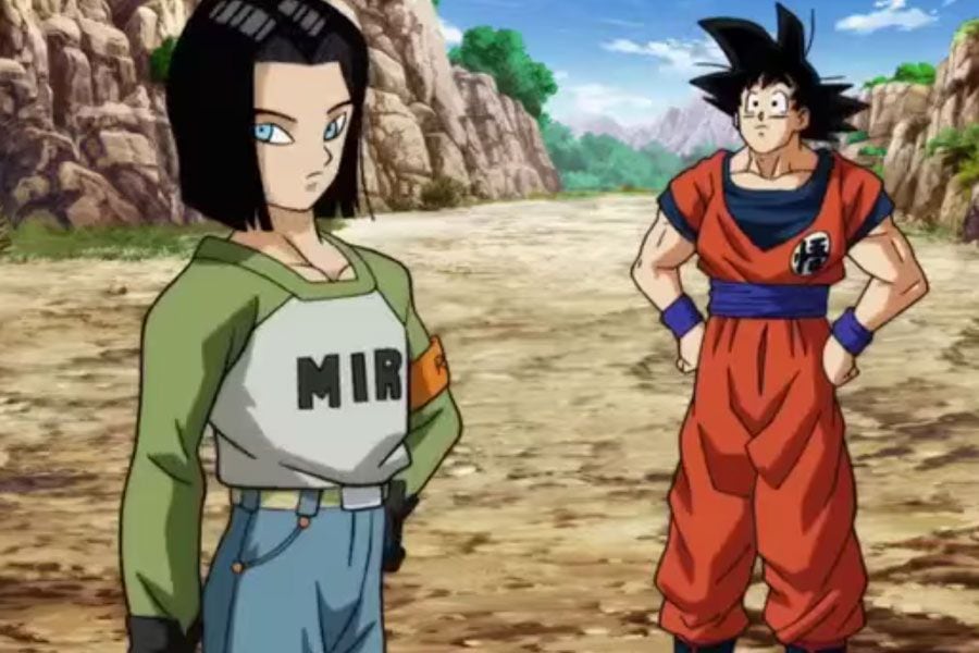 Dragon Ball Super: El cara a cara de Goku con el ambientalista androide 17  - La Tercera