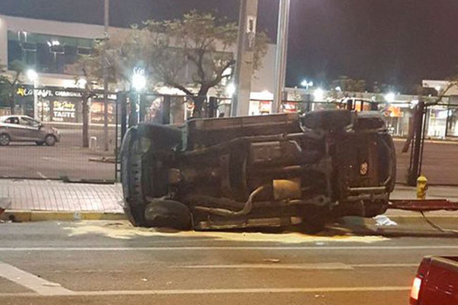 Menor de 14 años permanece grave tras violento accidente en La Florida