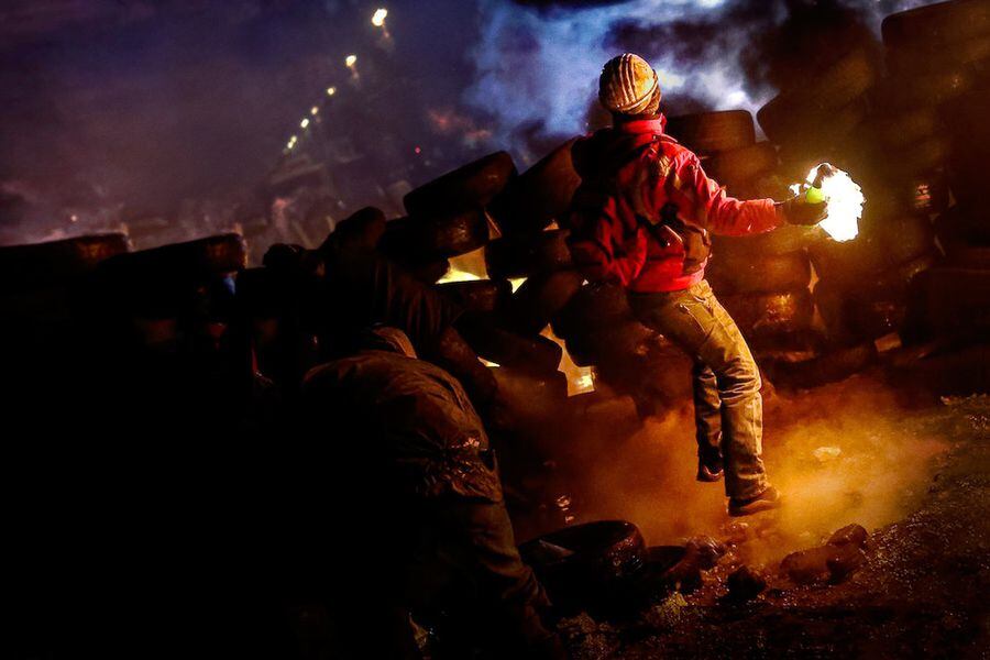 winter on fire