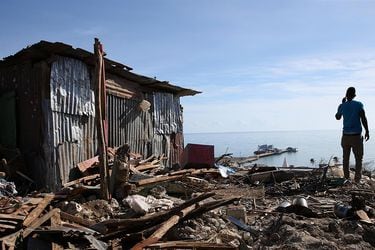 Haití tras huracán Matthew