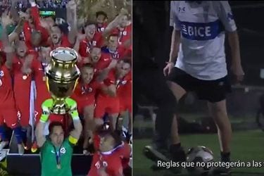Cruzados y la Selección Chilena condenan la aparición de sus camisetas en la franja de Carlos Chandía por el Rechazo