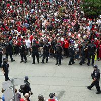 Reportan heridos por balazos en el festejo de los Toronto Raptors