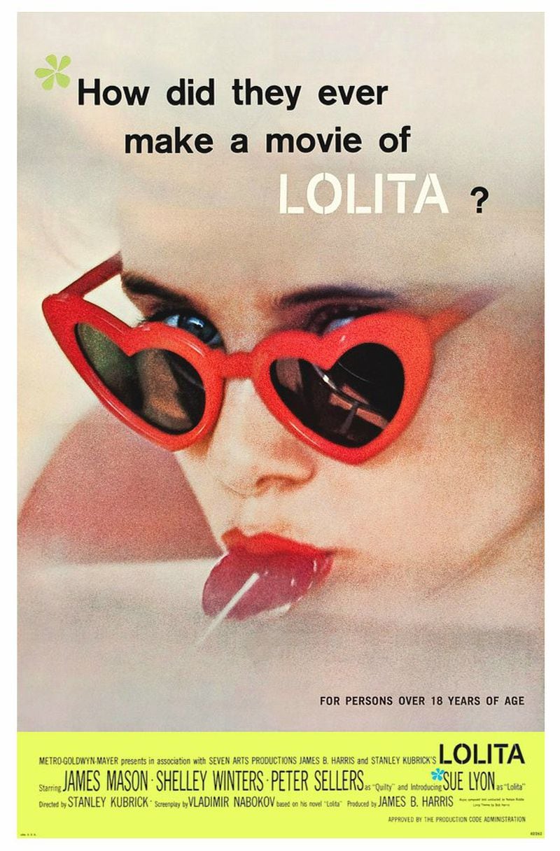 Cartel de Lolita (Stanley Kubrick, 1962)