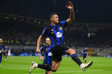 Alexis Sánchez marcó un gol y entregó una asistencia en el último triunfo del Inter por la Serie A.