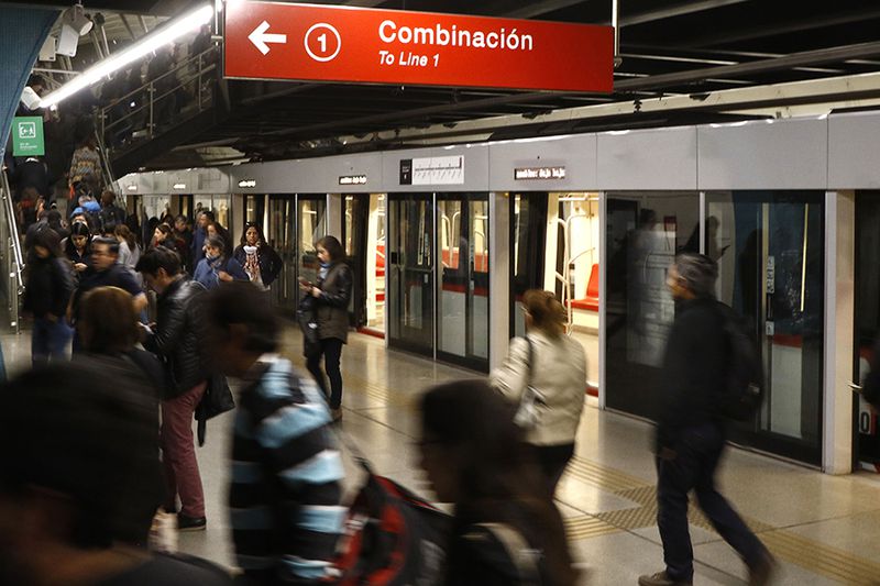 Abren estación Ñuñoa de Linea 3 de Metro