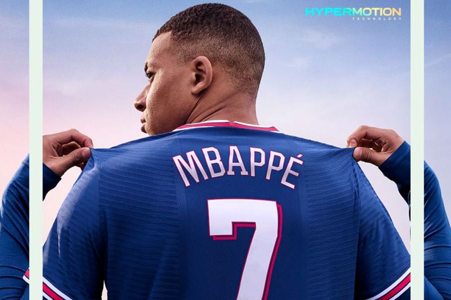 Mbappé protagonizará la portada de FIFA 22 - La Tercera