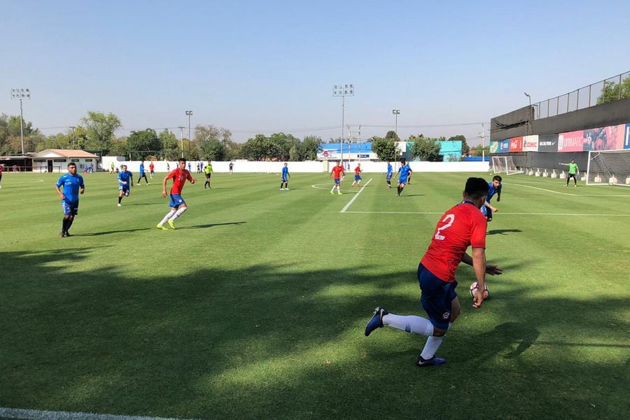 Selección Chilena sub 20 vs Melipilla