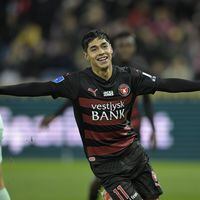 Desde fuera del área: mira el golazo de Darío Osorio con el FC Midtjylland