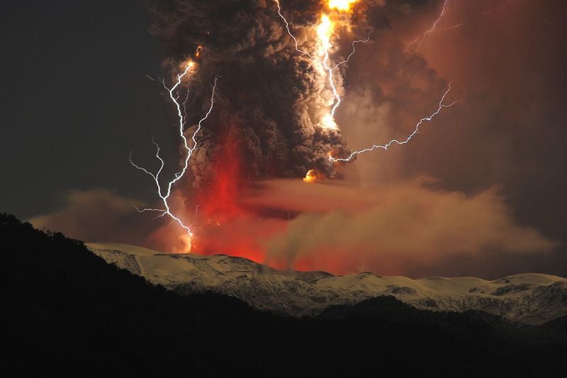 colcán nevados de chaitén