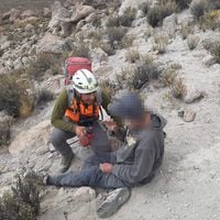Hallan con vida a ciudadano sueco que permaneció casi 20 horas extraviado en altiplano de Antofagasta