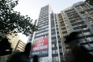 Precios de arriendo promedio en el Gran Santiago caen 9,5% en el primer trimestre y oferta ya alcanza niveles prepandemia