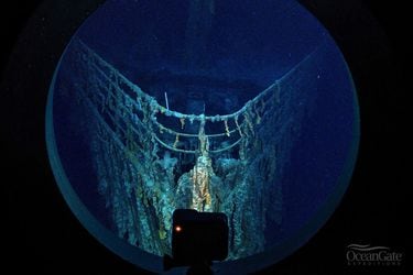 Titanic: influencer muestra cómo es viajar en el sumergible Titán