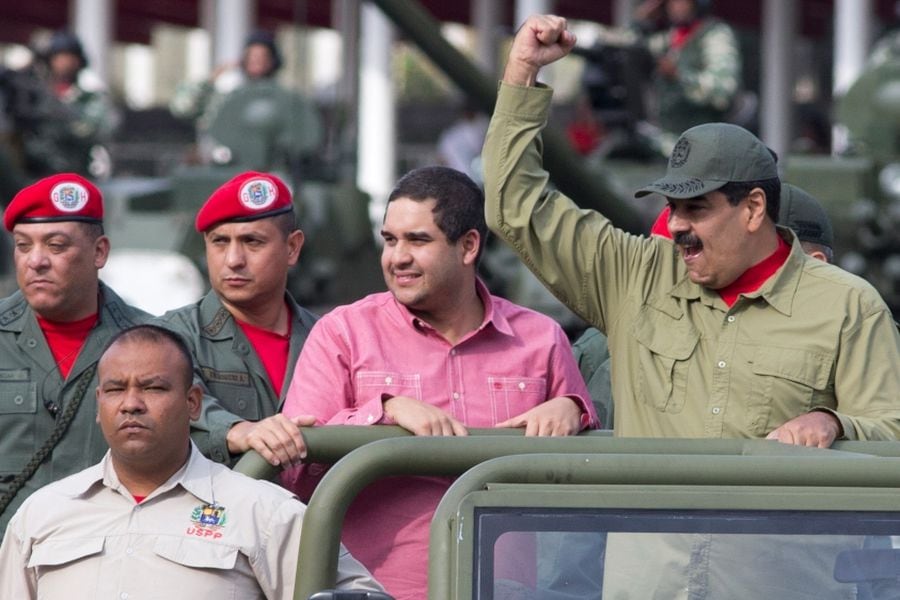 Nicolás Maduro y Nicolás Maduro Guerra