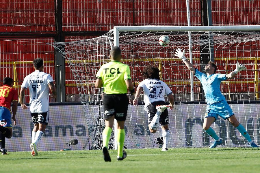 El primer gol del campeonato nacional fue anotado por Maximiliano Falcón.