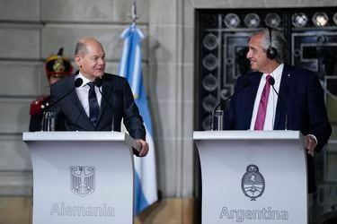 Alberto Fernández dice tras su reunión con Scholz que Argentina y América Latina no mandarán armas a Ucrania