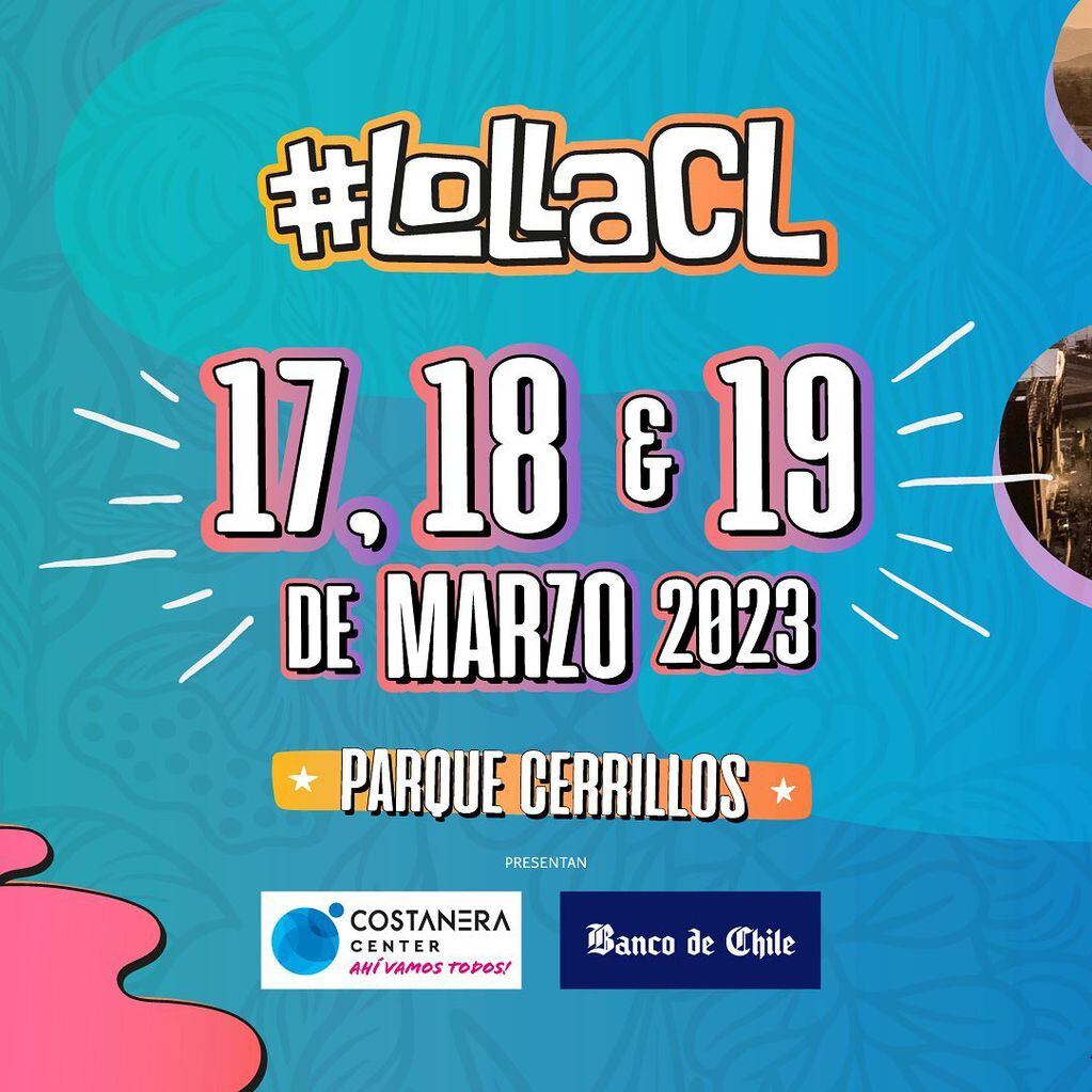 Fechas del Lollapalooza Chile 2023