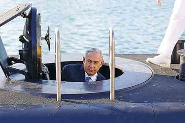 Netanyahu sale del submarino Rahav