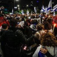 Comunidad judía en Chile realiza velatón por fallecidos y secuestrados por Hamas en Israel
