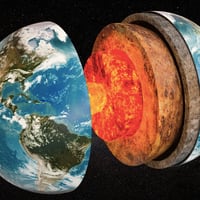 Viaje al centro de la Tierra: revelan que núcleo interno es como un “planeta dentro de un planeta”