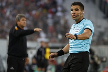 José Cabero, en un duelo por la Copa Chile
