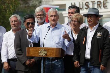 Piñera en Huara